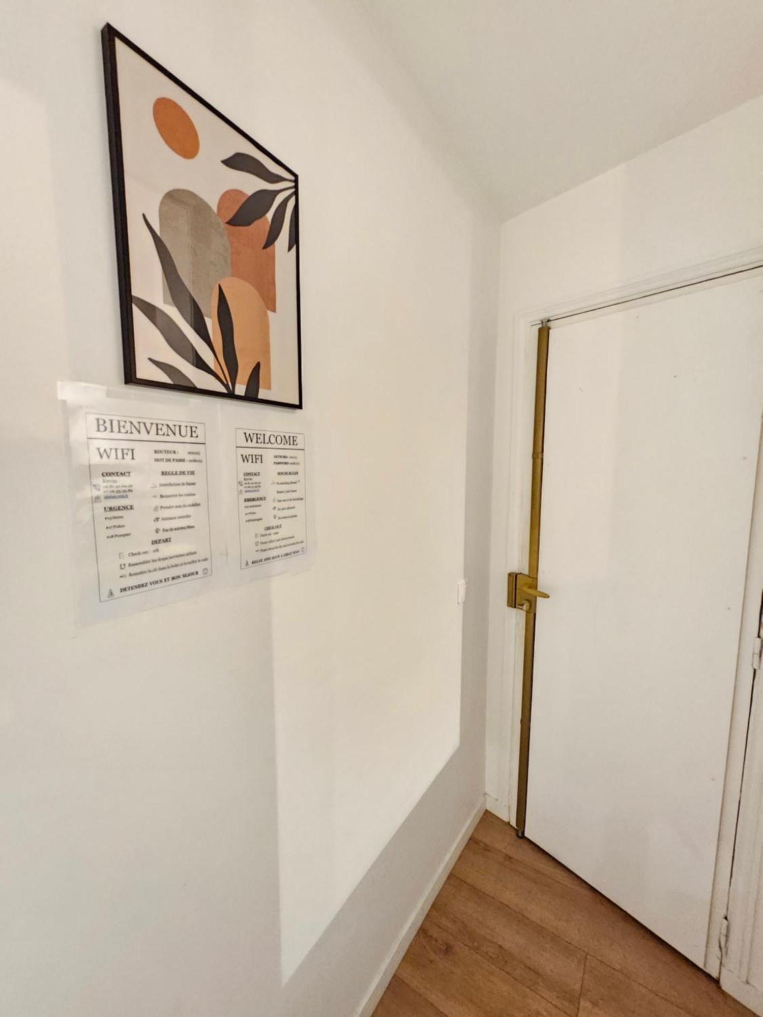 סן-קואן *Appartement Moderne/2 Minutes Du Metro* מראה חיצוני תמונה