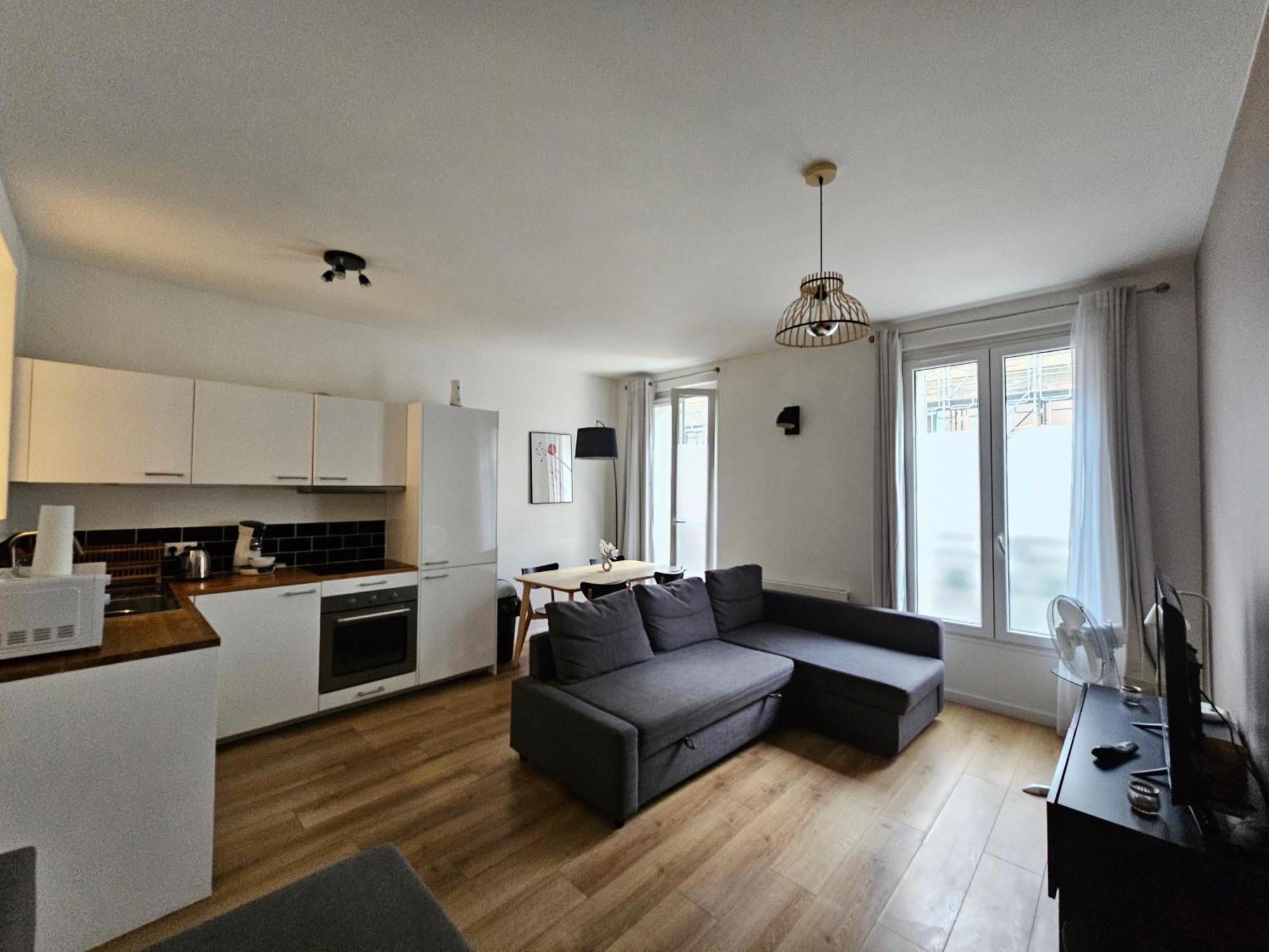 סן-קואן *Appartement Moderne/2 Minutes Du Metro* מראה חיצוני תמונה