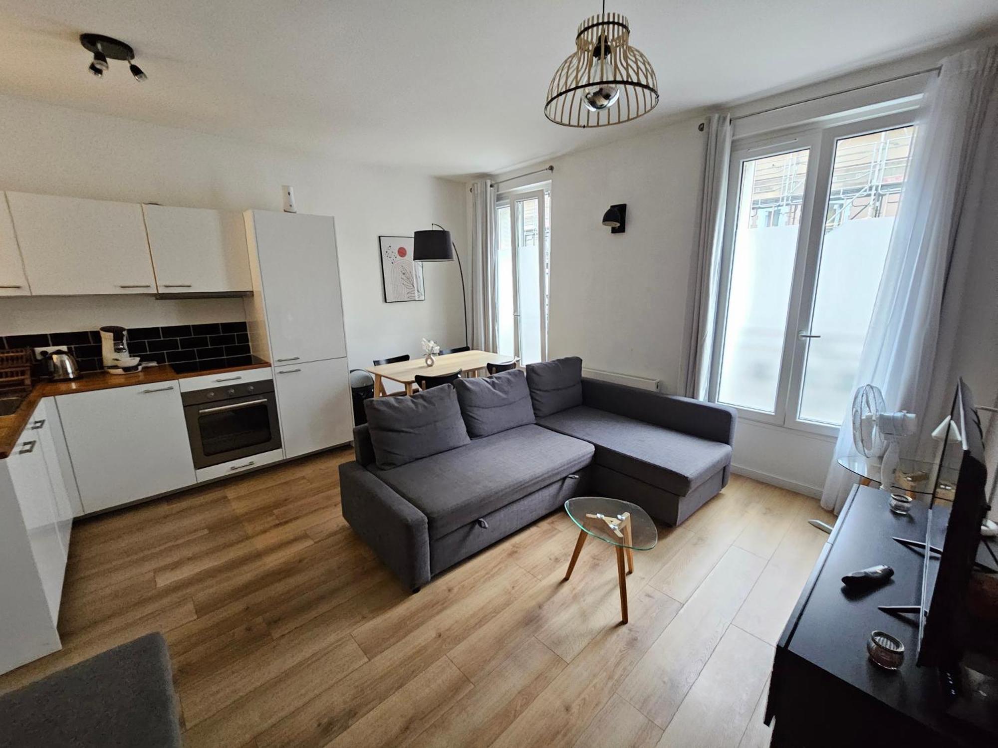 סן-קואן *Appartement Moderne/2 Minutes Du Metro* מראה חיצוני תמונה