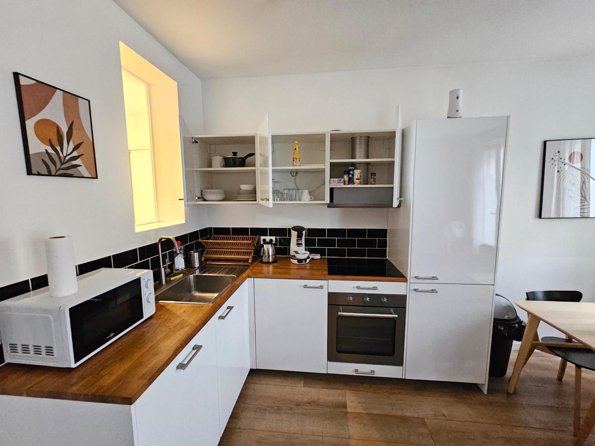 סן-קואן *Appartement Moderne/2 Minutes Du Metro* מראה חיצוני תמונה